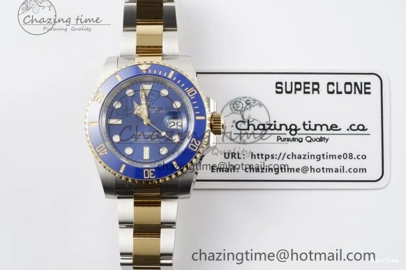 MiroTime 0306 TimelessDesign Submariner 116613 LB Blue Ceramic AR+F 1:1 Best Edition 904L SS Case and Bracelet VR 1823